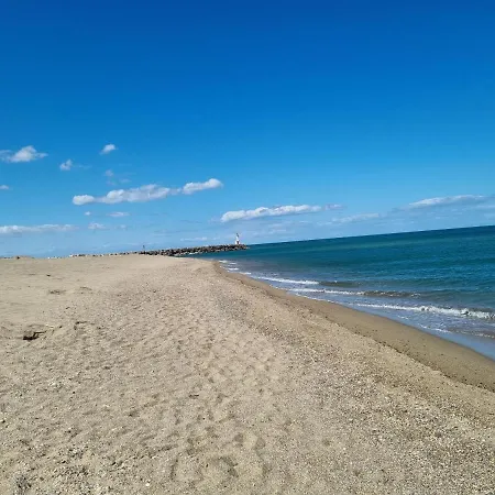 아파트 Le Sunset , Vue , Acces Direct Plage, 4 Personnes 르발카레스